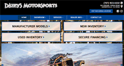 Desktop Screenshot of dazeysmotorsports.com