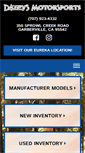 Mobile Screenshot of dazeysmotorsports.com